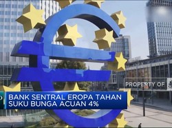 Video: Bank Sentral Eropa Tahan Suku Bunga Acuan 4%