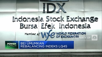 Video: BEI Umumkan Rebalancing Indeks LQ45