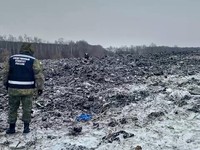 Hancur Lebur! Potret Pesawat Jatuh di Rusia 