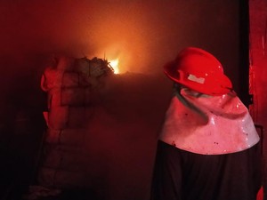 Gudang Tembakau di Pamekasan Terbakar Kerugian Ditaksir Miliaran