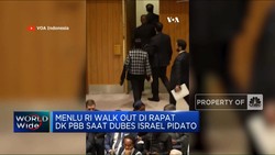 Video: Menlu RI Walk Out Di Rapat DK PBB Saat Dubes Israel Pidato