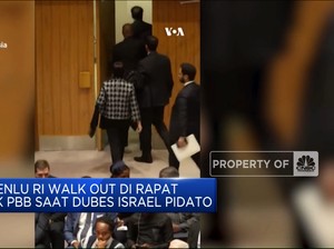 Video: Menlu RI Walk Out Di Rapat DK PBB Saat Dubes Israel Pidato