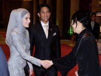 Potret Pangeran Mateen Perdana Ajak Istri ke Acara Kenegaraan