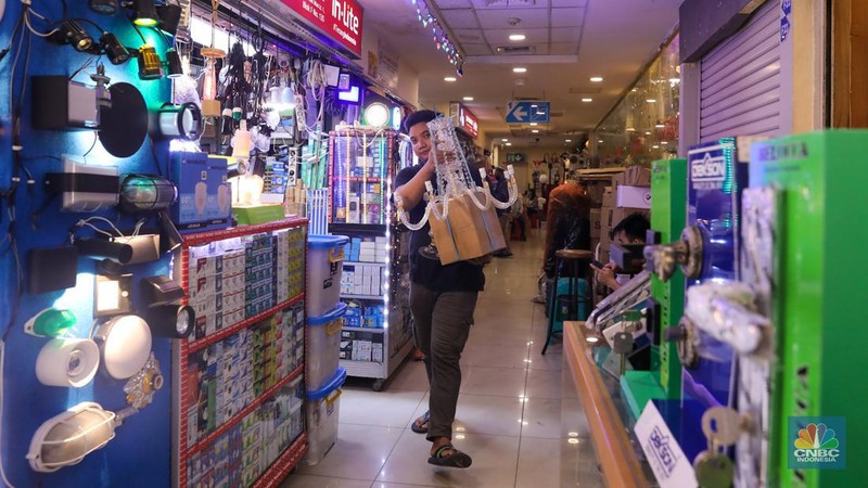 Pusat Perbelajan Plaza Kenari Mas. (CNBC Indonesia/Faisal Rahman)