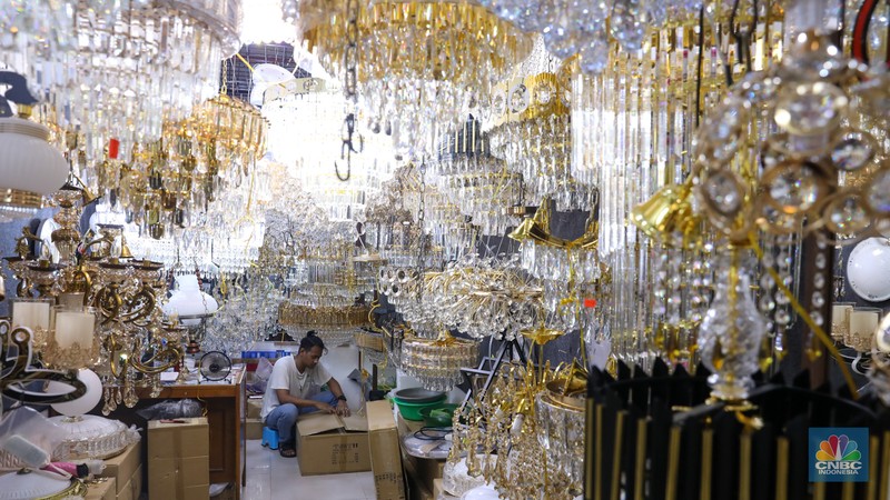 Pasar Kenari Pusat Perbelajan Plaza Kenari Mas. (CNBC Indonesia/Faisal Rahman)