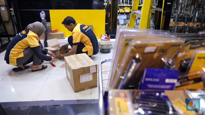 Pasar Kenari Pusat Perbelajan Plaza Kenari Mas. (CNBC Indonesia/Faisal Rahman)