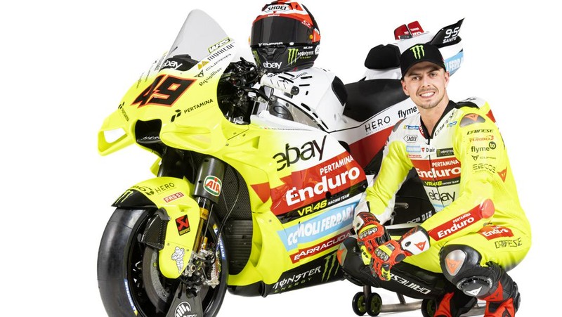 Pertamina Lubricants bersama VR 46 Racing Team akhirnya meluncurkan Pertamina Enduro VR 46 Racing Team dengan new livery. (Dok. PT Pertamina Lubricants dan VR 46)