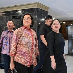 Didatangi Sri Mulyani, Begini Isi Pesan Puan Maharani
