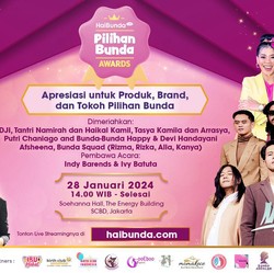 Siap-siap, HaiBunda Gelar 'Pilihan Bunda Awards' Gelar 28 Januari 2024