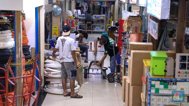 Pasar Kenari Pusat Perbelajan Plaza Kenari Mas. (CNBC Indonesia/Faisal Rahman)