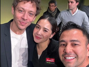 Jumlah Followers Raffi Ahmad Bikin Host di Acara Valentino Rossi Terkejut