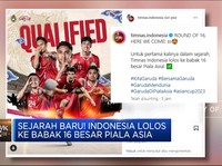 Video: Sejarah Baru! RI Lolos Ke Babak 16 Besar Piala Asia