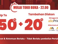 Besok Transmart Full Day Sale Hadir Lagi, Pesta Diskon 50% + 20%!
