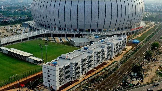 Hore! Stasiun KRL Baru di Depan Stadion JIS Selesai 2 Bulan Lagi