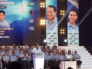 Canda Prabowo di Acara Suara Muda Indonesia: Saya Diperintah Bahlil Datang