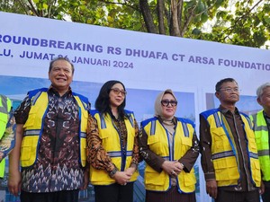 Chairul Tanjung Groundbreaking RS CT ARSA Foundation untuk Kaum Dhuafa Palu