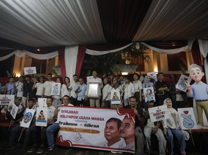 Kelompok Usaha Warga Deklarasi Dukung Prabowo-Gibran di Pilpres 2024