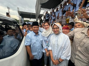 Saat Prabowo Promosikan Airin Jadi Calon Gubernur Banten