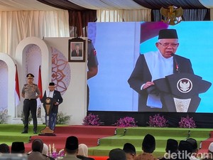 Hadiri Haul KH Mashum di Lasem, Maruf Bicara RI Dikenal Negara Toleran