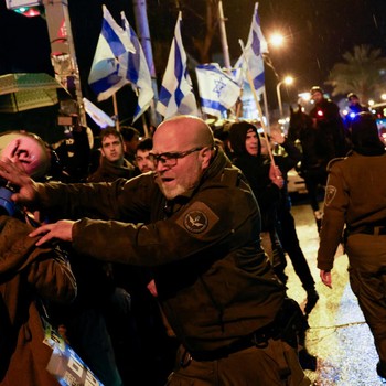 Pecah! Demo Warga Israel Tuntut Gencatan Senjata
