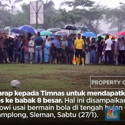 Pesan Jokowi Jelang Timnas Indonesia Vs Australia