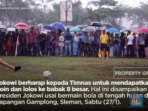 Pesan Jokowi Jelang Timnas Indonesia Vs Australia
