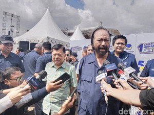 Kampanye di Bandung, Surya Paloh dan JK Optimistis Anies Menang