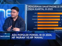 Adu Teknologi HP 'Murah' Vs HP 'Mahal' Genjot Pasar Ponsel 2024