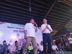 Cak Imin Sebut Tom Lembong NU saat Kampanye Bareng di Jogja
