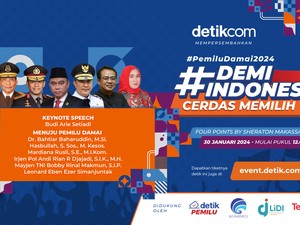 Jangan Lewatkan, #DemiIndonesia Cerdas Memilih Hadir di Makassar Besok!