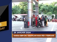 Harga BBM DKI Naik Per 1 Februari Hingga Evergrande Bakal Dilikuidasi