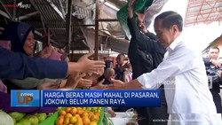 Video: Harga Beras Masih Mahal di Pasaran, Jokowi Ungkap Penyebabnya