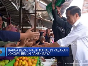  Harga Beras Masih Mahal di Pasaran, Jokowi Ungkap Penyebabnya