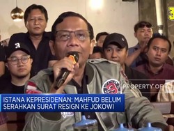 Video: Istana Sebut Mahfud Belum Serahkan Surat Resign