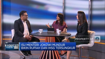 Video: Isu Menteri Jokowi Mundur Bikin Rupiah & IHSG Tersungkur
