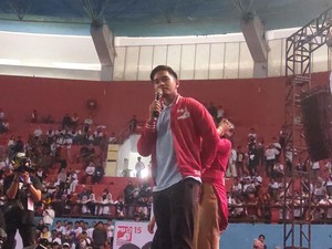Kaesang Perkenalkan Diri Saat Kampanye PSI di Makassar: Saya Bukan Gibran