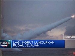 Korut Tembakkan Rudal Jelajah Generasi Baru
