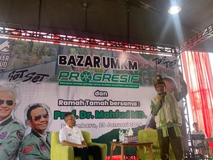 Mahfud Janji Permudah Bantuan Modal ke UMKM Jika Menang Pilpres