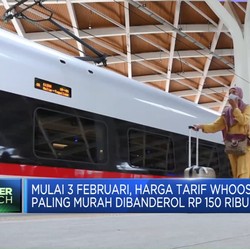 Video: Mulai 3 Februari, Harga Tarif Whoosh Paling Murah Rp 150 Ribu