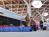 Video: Mulai 3 Februari, Harga Tarif Whoosh Paling Murah Rp 150 Ribu