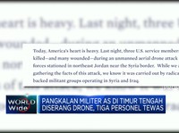 Pangkalan Militer AS Di Yordania Diserang, 3 Personel Tewas