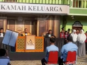 Viral Nikah Massal dengan Konsep Pilpres di Ciamis, Ada MK