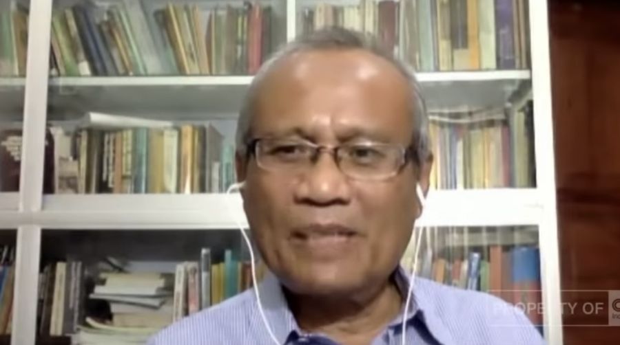 Pengamat Ketenagakerjaan dari Universitas Gadjah Mada (UGM), Tadjudin Nur Effendi. (Tangkapan Layar Youtube CNN Indonesia)