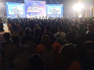 Peserta #DemiIndonesia Cerdas Memilih di Balikpapan Membludak!
