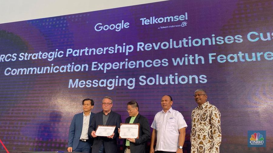 Press Conference Telkomsel x Google RCS Strategic Partnership (²©²ÊÍøÕ¾/Novina)