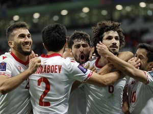 Piala Asia 2023: Menang Adu Penalti atas UEA, Tajikistan ke Perempatfinal