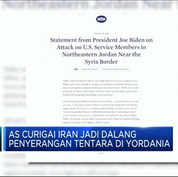 Video: AS Curigai Iran Jadi Dalang Penyerangan Tentara Di Yordania