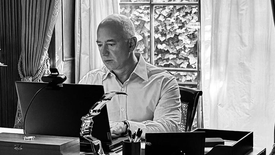 Bos Amazon Jeff Bezos. (Instagram @laurenwsanchez)