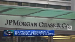 Video: CEO JP Morgan Sebut Bencana Ancam Ekonomi AS Akibat Utang Jumbo