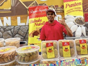 Mantan Atlet Panah Ini Jualan Punten Jawa, Sehari Ludes 40 Kg Beras